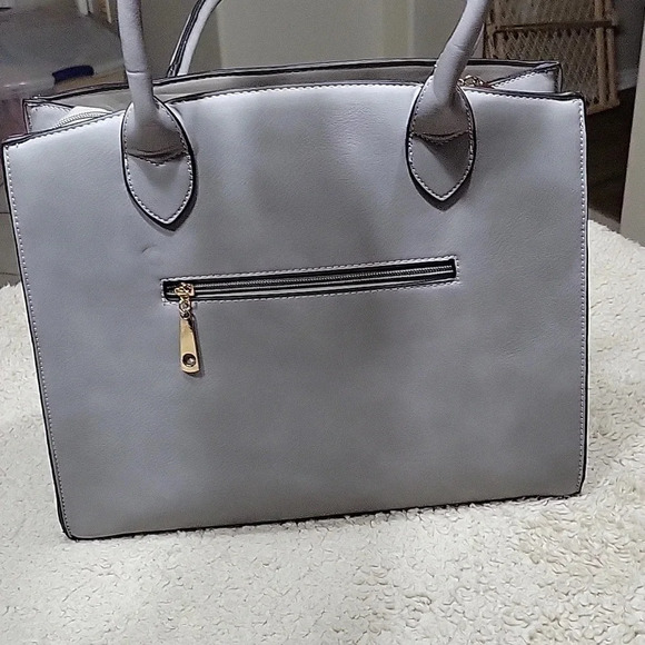 New Without Tag Gray fashion handbag - Picture 3 of 7